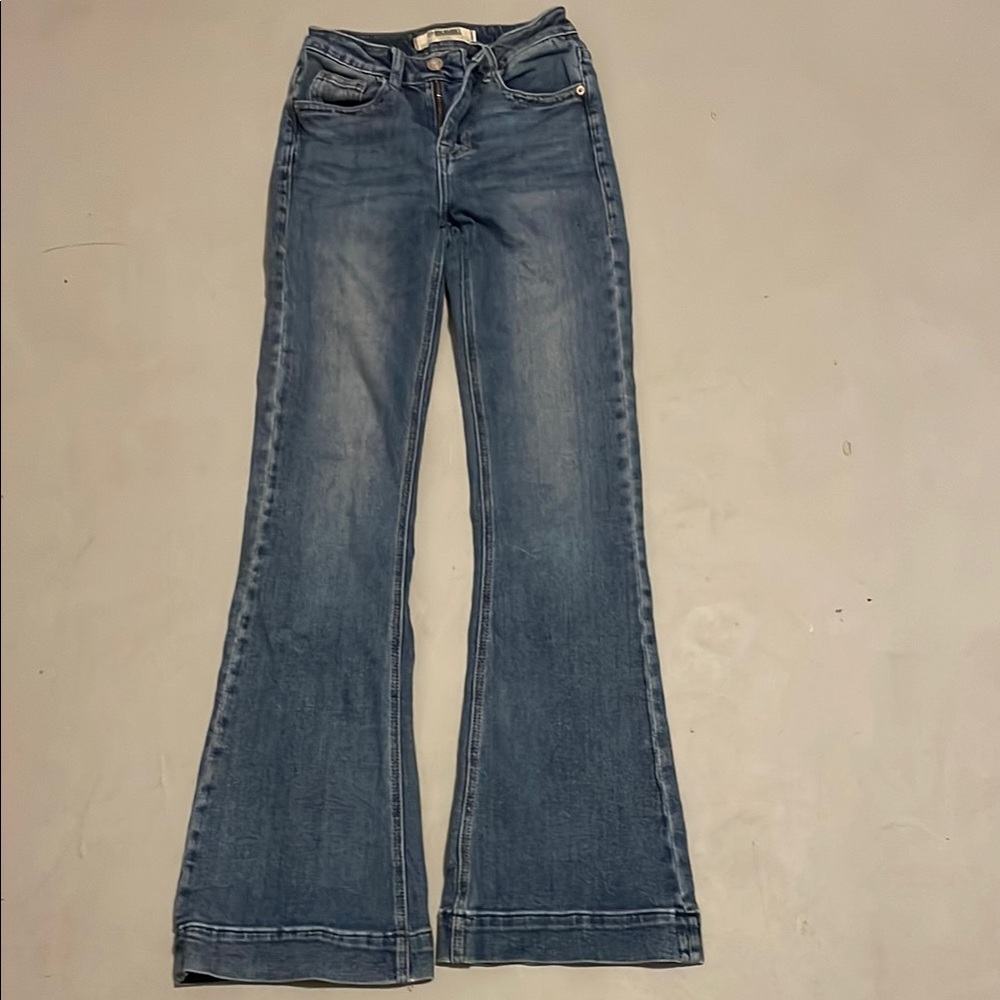 Classic Blue Flared Jeans